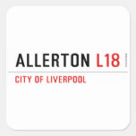ALLERTON  Stickers