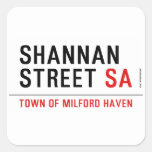 Shannan Street  Stickers