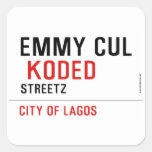 EMMY CUL   Stickers