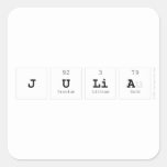 JULIA  Stickers