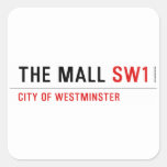 THE MALL  Stickers