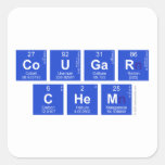 Cougar 
 Chem  Stickers