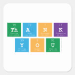Thank
  You  Stickers