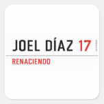 JOEL DÍAZ  Stickers