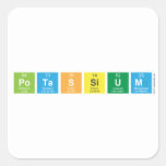 Potassium  Stickers
