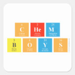 Chem
 Boys  Stickers