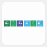 Nduranium  Stickers