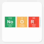 Noor  Stickers