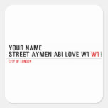 Your Name Street aymen abi love w1  Stickers
