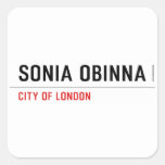 SONIA OBINNA  Stickers