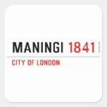 MANINGI  Stickers