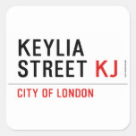 Keylia Street  Stickers