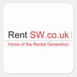 Rent  Stickers