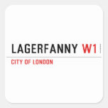 LagerFanny  Stickers