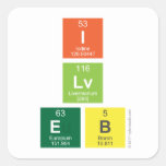 I
 Lv
 EB  Stickers