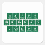 Happy
 Birthday
 Joseph  Stickers