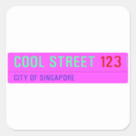 Cool street  Stickers