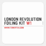 London revolution foiling Kit  Stickers