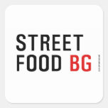 Street Food  Stickers