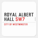 ROYAL ALBERT HALL  Stickers