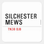 Silchester  Mews  Stickers