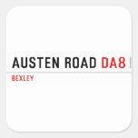 Austen Road  Stickers