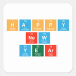Happy
 New
 Year  Stickers