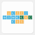 Happy 
 Retirement
 Doc  Stickers