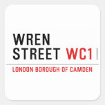 Wren  Street  Stickers