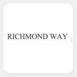 Richmond way  Stickers