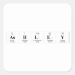 ASHLEY  Stickers