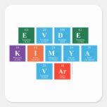 EVDE
 KIMYA 
 VAR  Stickers