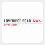 Loveridge Road   Stickers