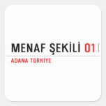 menaf Şekİlİ  Stickers