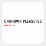 unKNOWN PLEASURES  Stickers