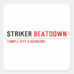 STRIKER  Stickers