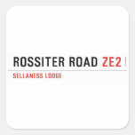 ROSSITER ROAD  Stickers