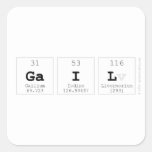 GAIL  Stickers