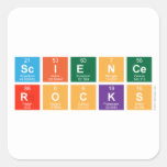 SCIENCE
 ROCKS  Stickers