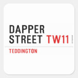 DAPPER Street  Stickers