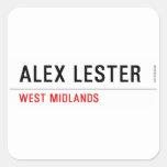 Alex Lester  Stickers