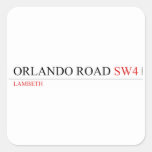 Orlando Road  Stickers