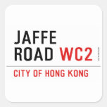 Jaffe Road  Stickers