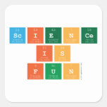 Science
 is
 fun  Stickers