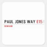 Paul Jones Way  Stickers