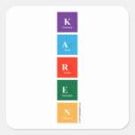 K
 A
 R
 E
 N  Stickers