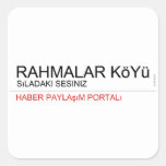 Rahmalar Köyü  Stickers