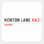 Kenton Lane  Stickers