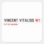 vincent vitaliss  Stickers