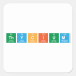 Thycium  Stickers